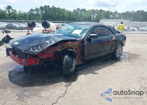 2012 Ford Mustang V6 из США, поврежденный, VIN 1ZVBP8EM6C5257151